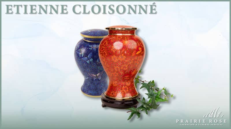 Urns - Etienne Cloisonne - $445