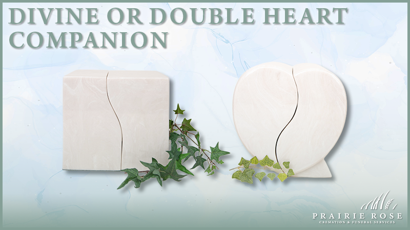 Urns - The Divine or Double Heart Companion - $1250 EACH
